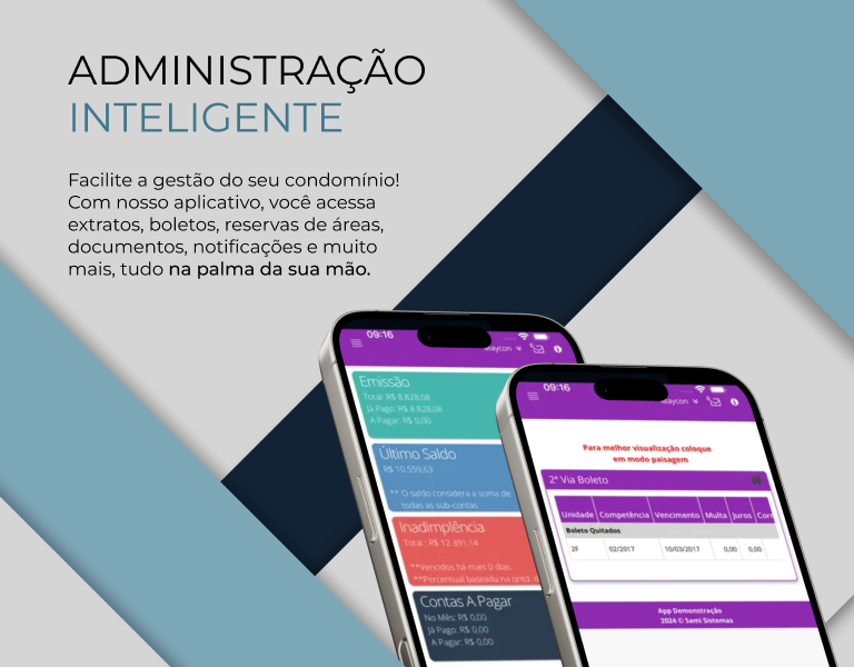 Banner aplicativo para tablet